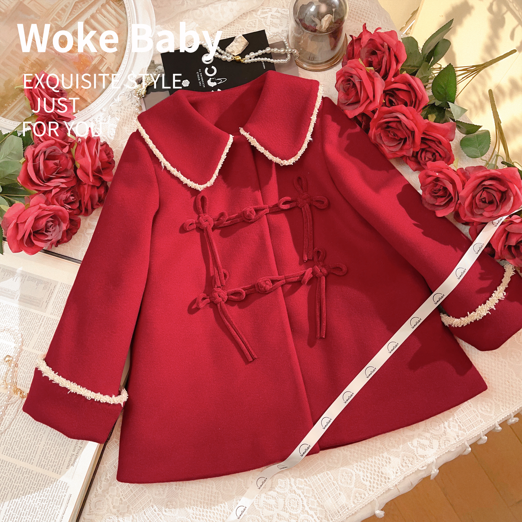 【年年】现货女童冬季羽绒服2023时尚洋气羽绒服保暖外套  V7545