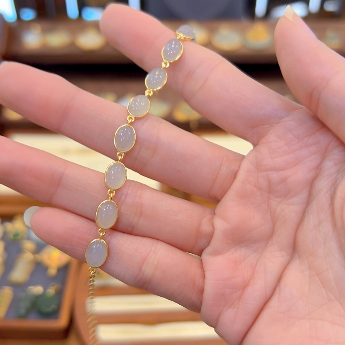 【闪购商品】和田玉手链未镶嵌