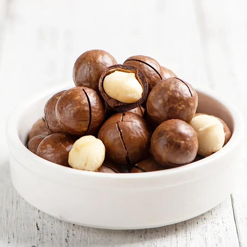 新货大颗粒夏威夷果奶油味办公室休闲零食坚果营养酥脆奶香好吃