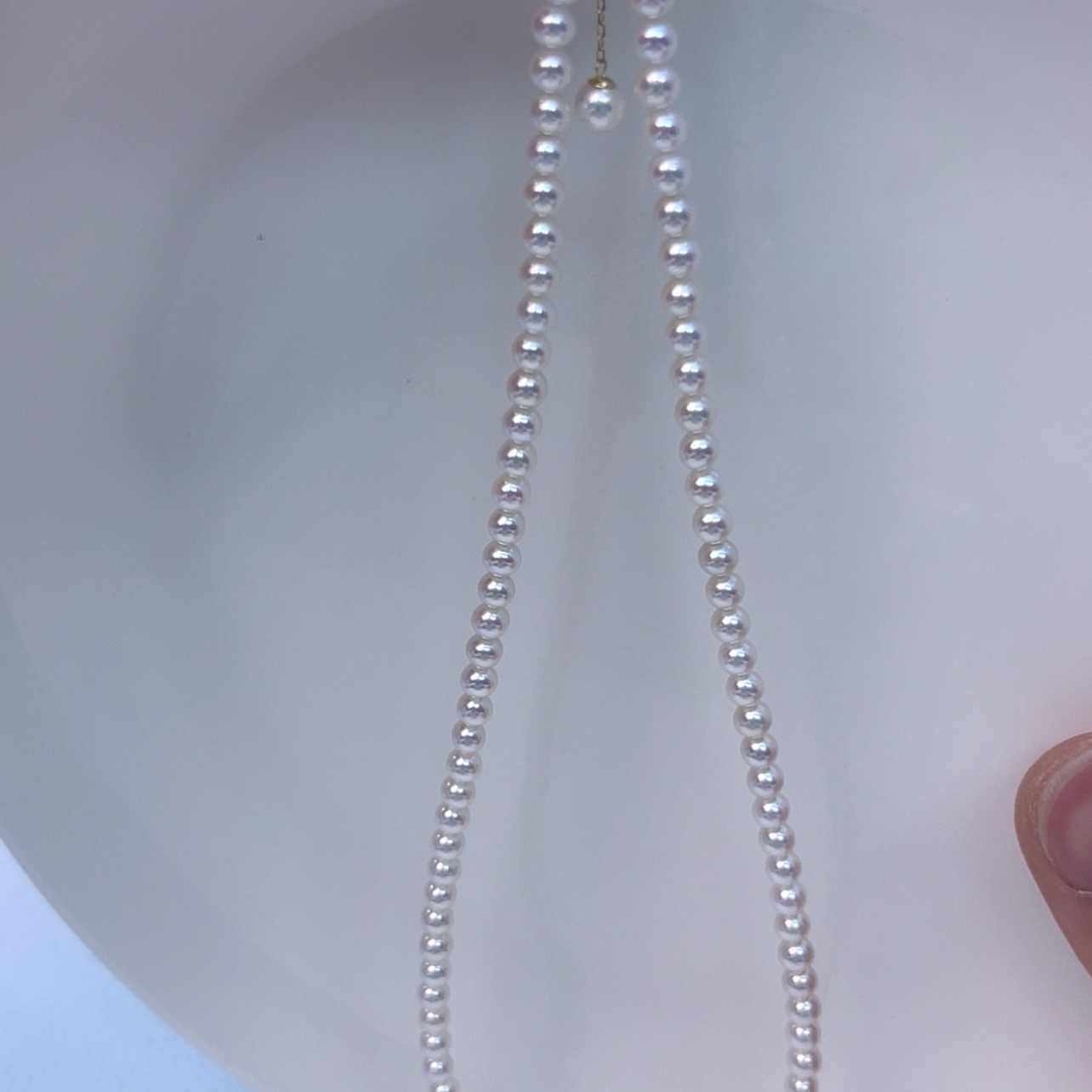 【闪购商品】淡水珍珠颈饰18K金镶嵌