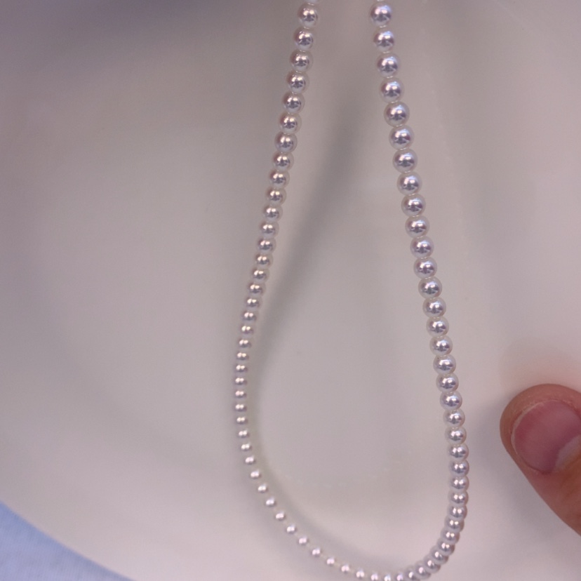 【闪购商品】淡水珍珠颈饰18K金镶嵌糖***常
