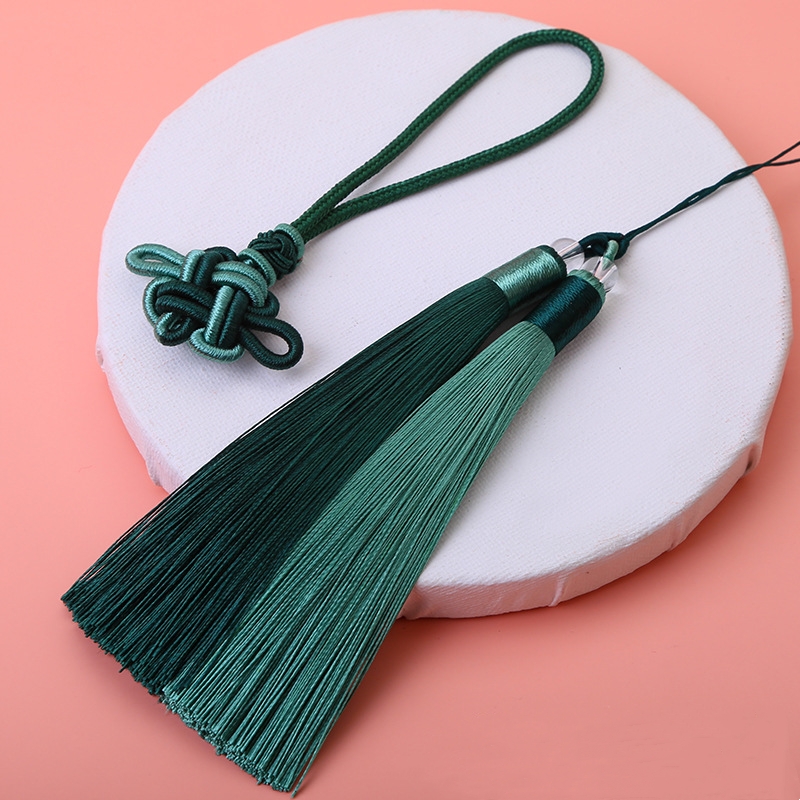 流苏穗子古风高品质抗皱双色吊穗挂饰diy手工材料汉服压襟车挂件