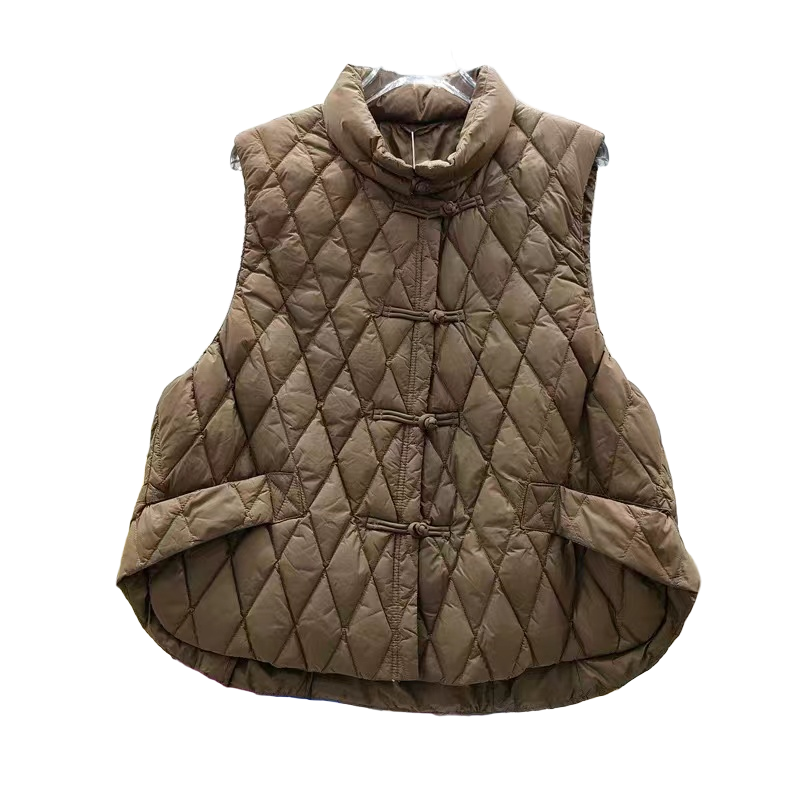 初心原创——新中式盘扣马甲