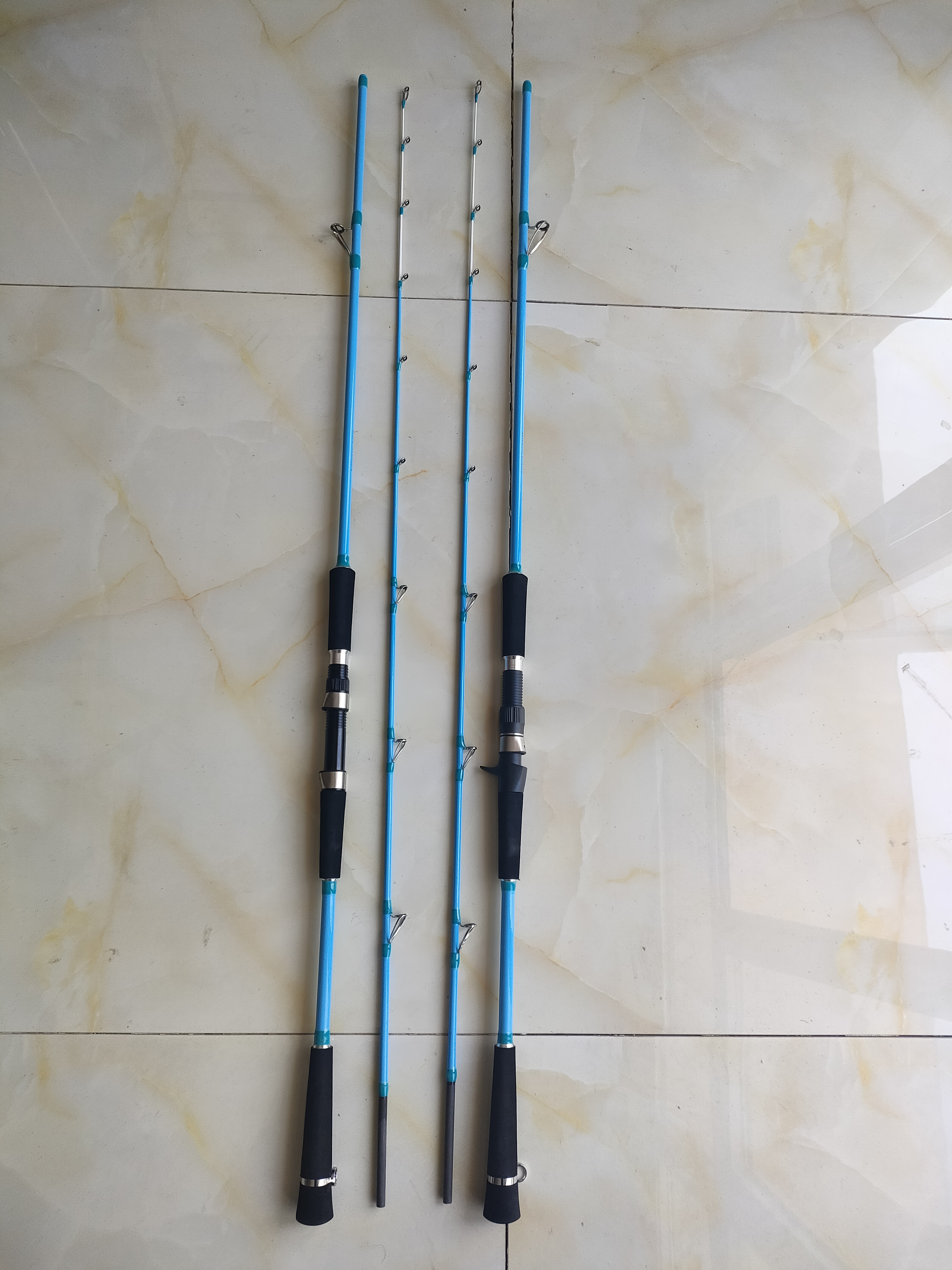 客勒姆海钓竿白果子船竿40号近海船钓竿适合50-200克坠近海船钓