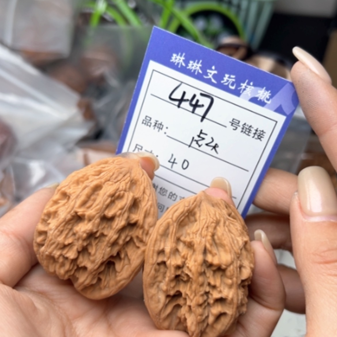 【闪购商品】文玩核桃吊坠草***长447