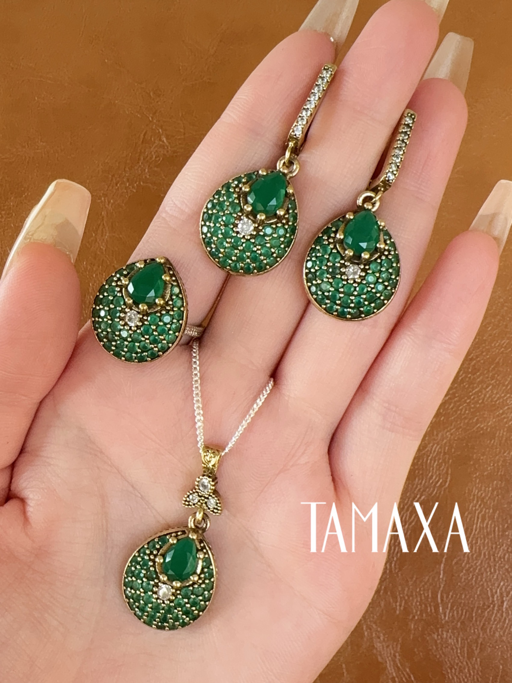 925银银制品 Tamaxa纯银三件套