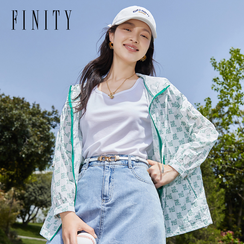 【立子专属】FINITY 夏季时尚气质别致简约洋气上衣外套 F21W3A25W1