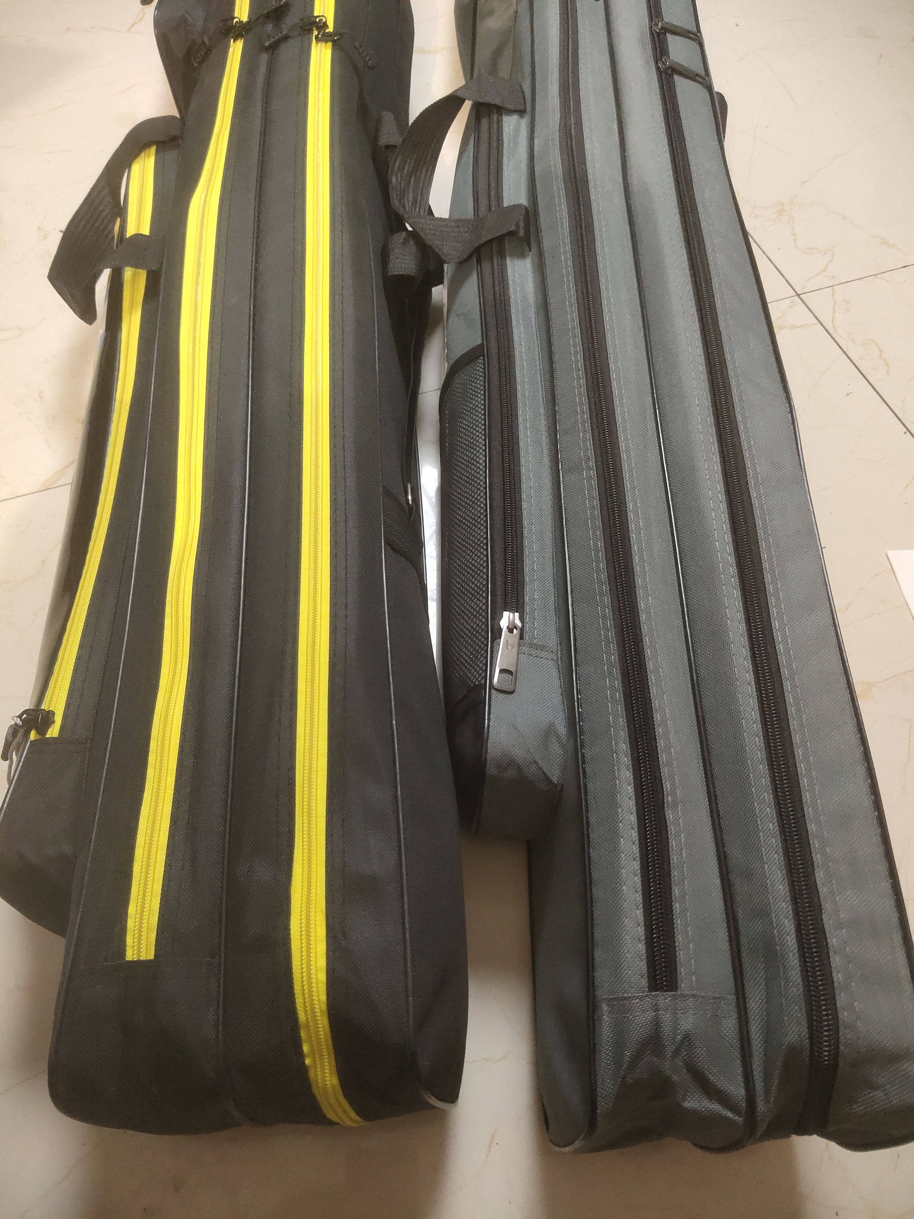 微瑕125厘米二层直竿包颜色随机渔具包