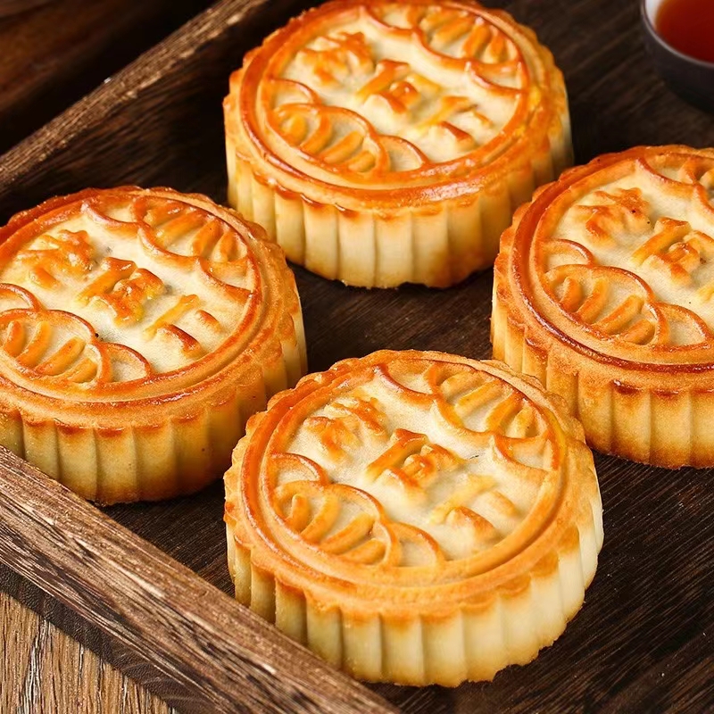 【经典月饼】有青红丝五仁月饼 100克/包 老口味酥皮 外酥里软常温 