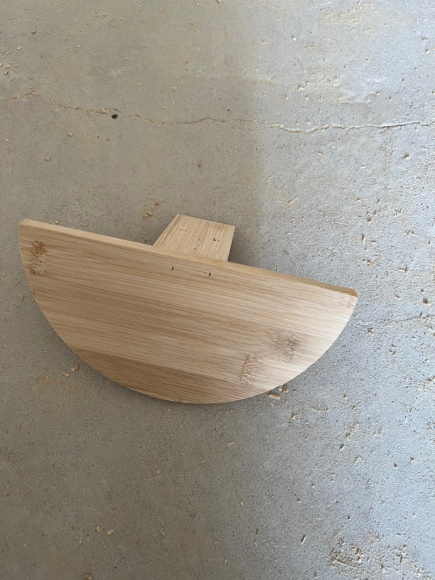 竹木鸽子半圆栖架