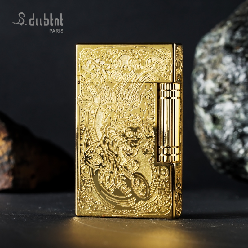 S.dubtnt法国都柏特貔貅充气体高档朗声打火机创意礼品朗声打火机