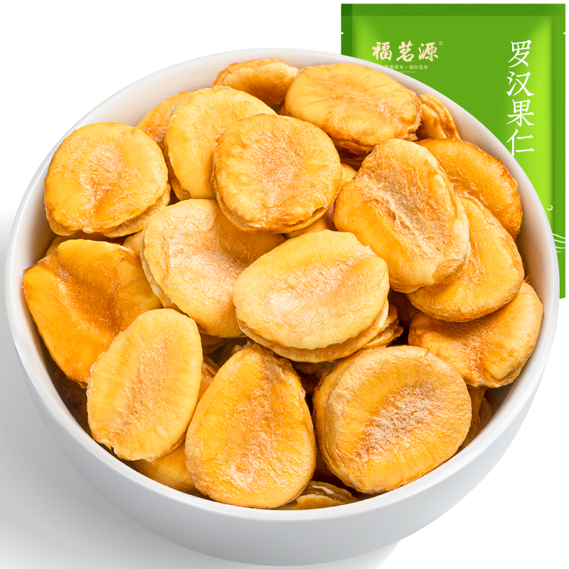 福茗源 罗汉果 罗汉果仁 罗汉果芯广西特产清润痰喉咙泡水喝250g