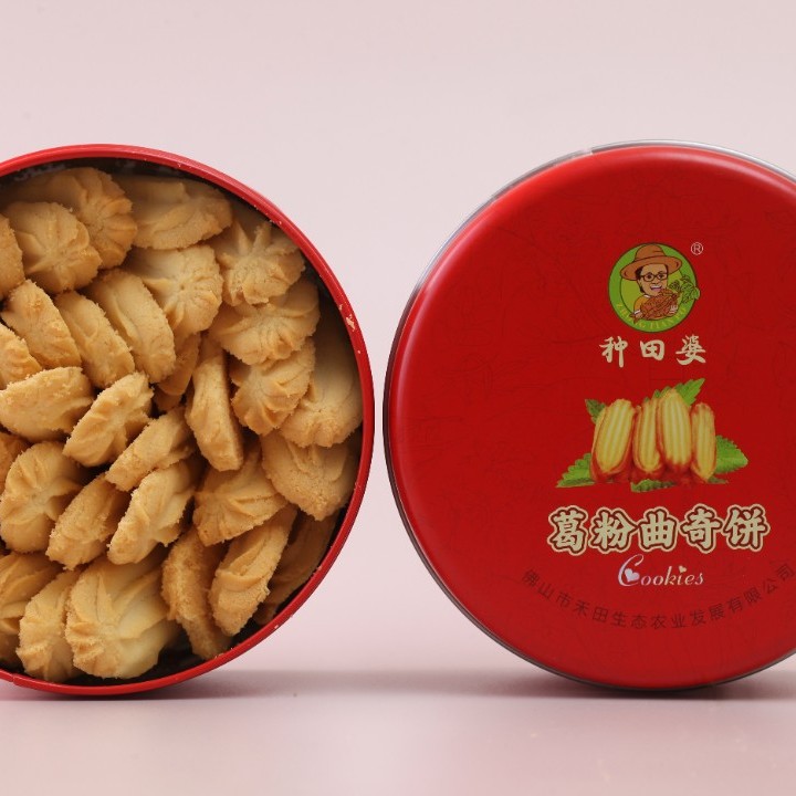 种田婆葛粉曲奇饼咸甜口味手工健康优质甜味原生态酥脆顺丰包邮