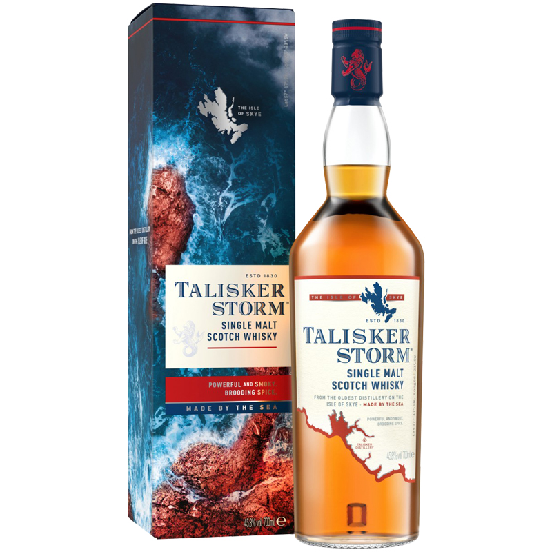御玖轩 泰斯卡风暴单一麦芽威士忌700ml进口洋酒Talisker Storm