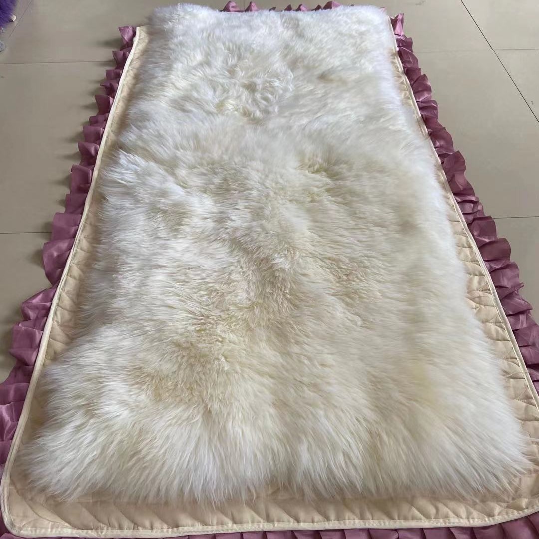 纯羊毛褥子单人床毯学生宿舍货车卧铺床毯整皮裁剪
