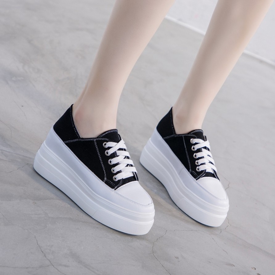 帆布女厚底夏季新款韩版百搭夏季薄款懒人板鞋透气小码女鞋32 33
