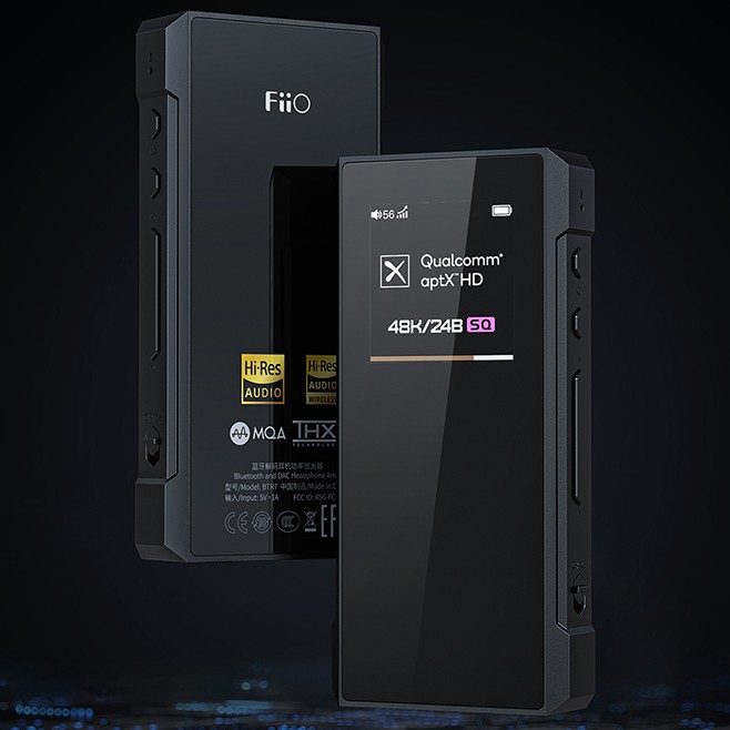 FiiO/飞傲 BTR7解码耳放LDAC蓝牙音频接收器手机小尾巴耳机放大器