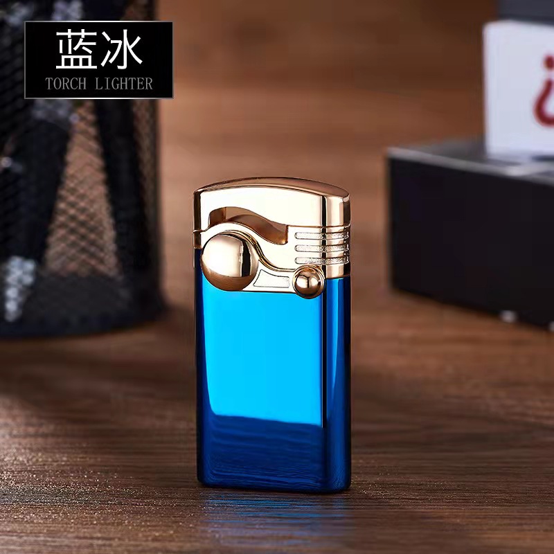 摇臂防风直冲打火机～可定制（新疆西藏地区不包邮）