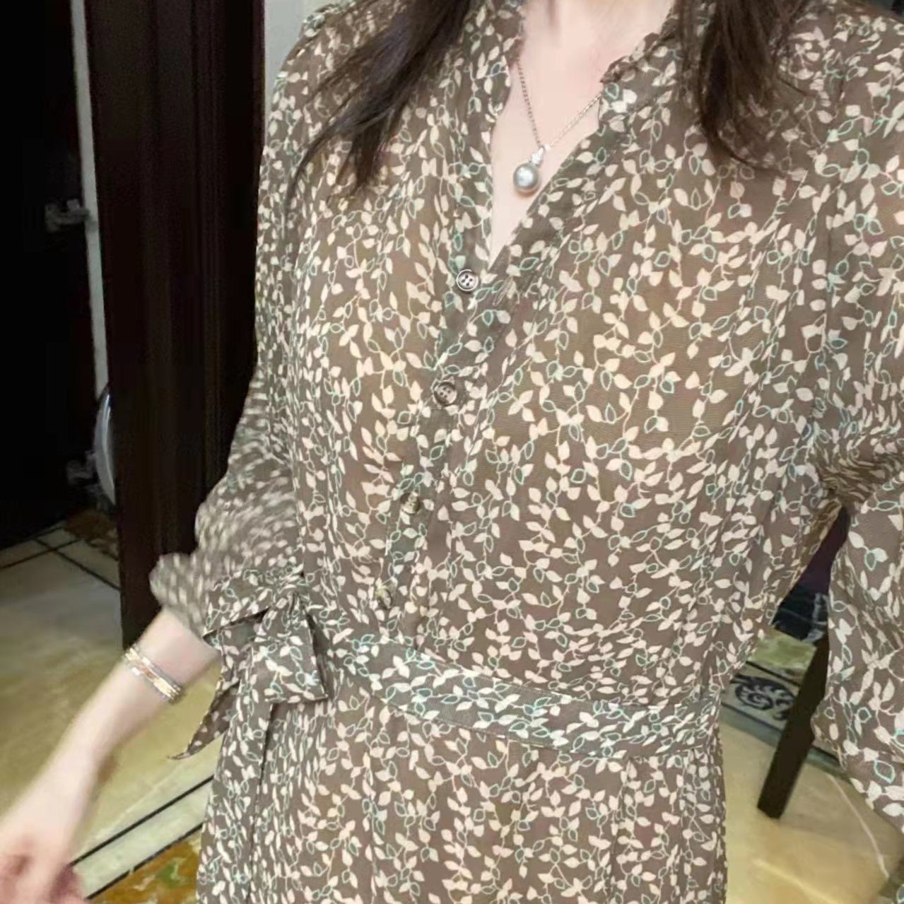 DSCS/大山传说韩系U家时尚气质法式复古名媛粗花呢蕾丝香风套裙