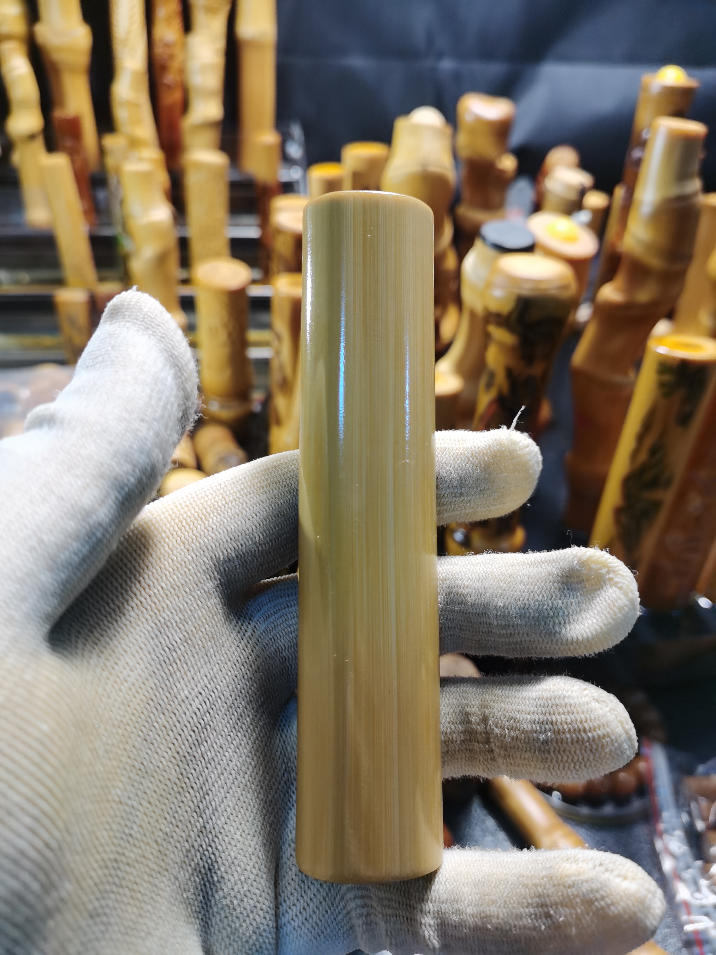 诺一精品实心玉竹文玩福利