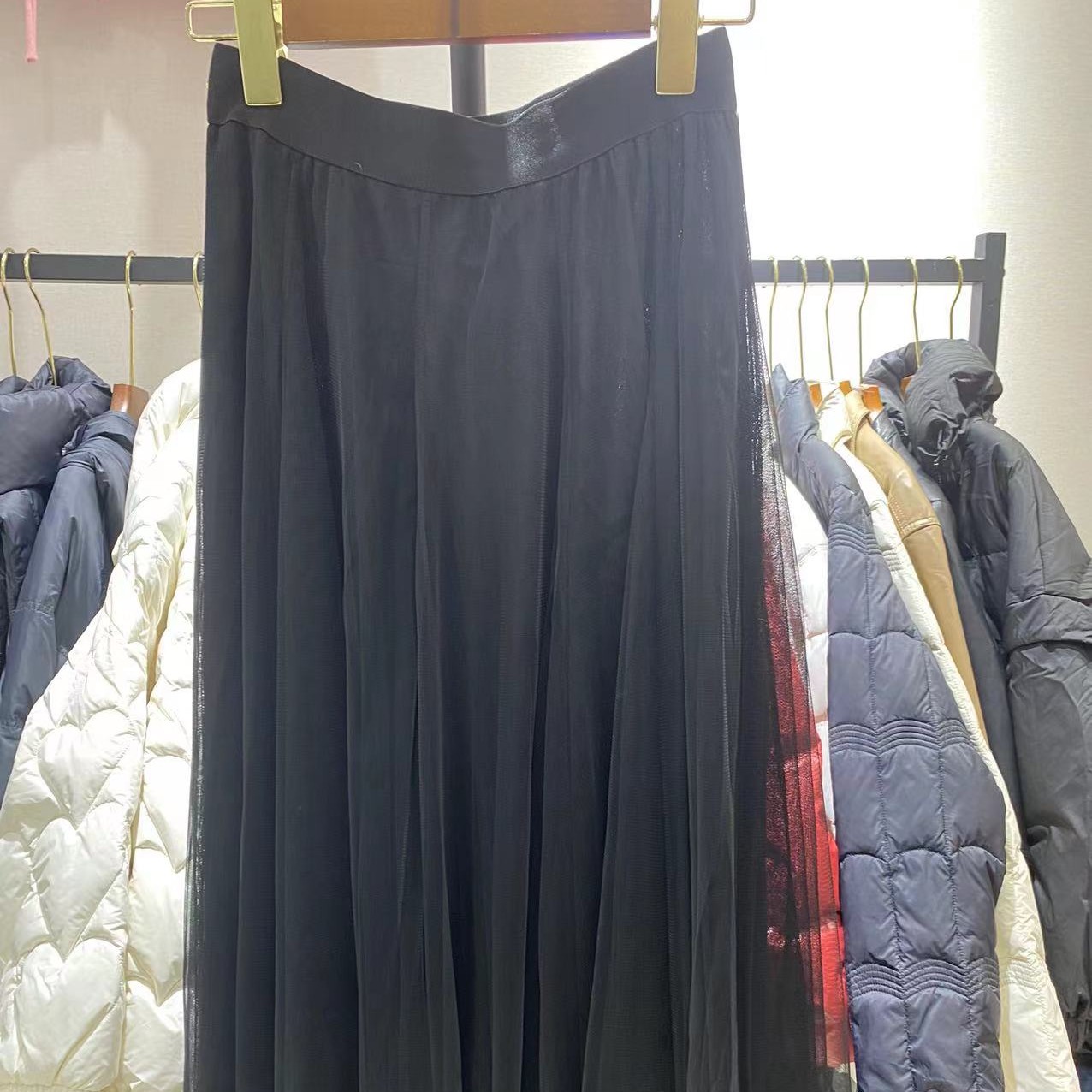 半身时尚纱裙拍下备注编号