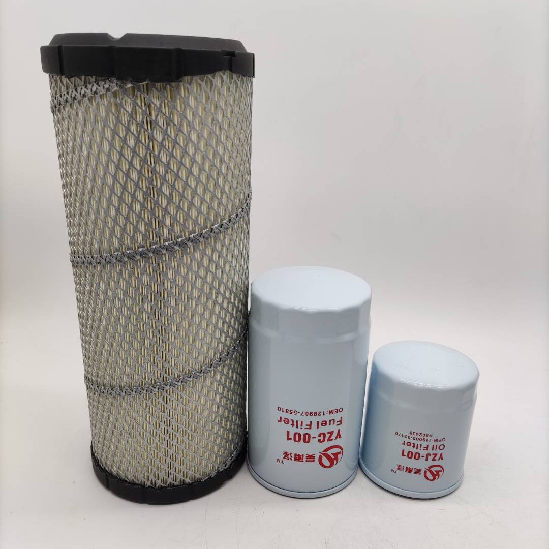 山河智能SWE60/70/80/70N9/80N9机滤机油滤芯洋马发动机配件滤芯