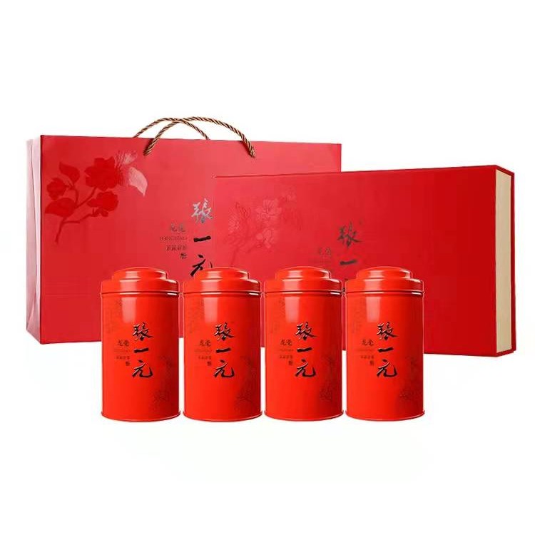 张一元茶叶严选横县八次窨制特种茉莉花茶龙毫尊贵版礼盒400克
