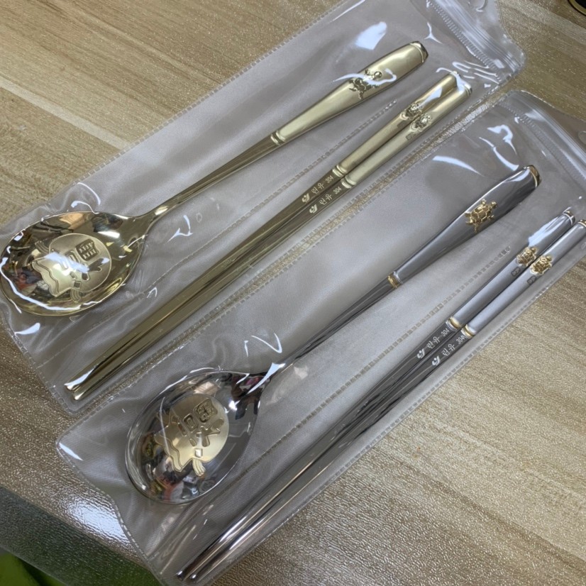 不锈钢FD筷子勺子2套