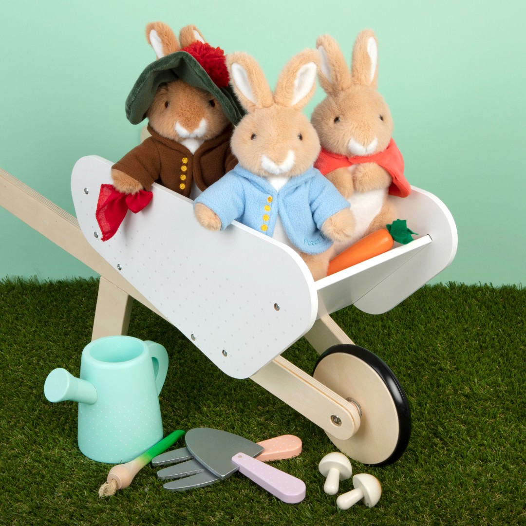 英国peterrabbit 正版120周年纪念款比得兔公仔 毛绒柔软送礼25cm