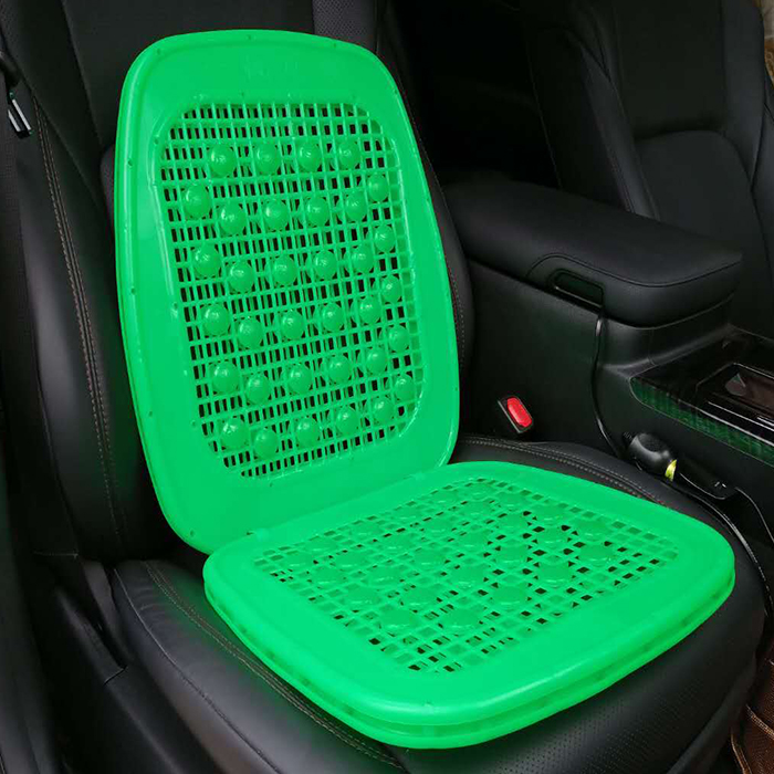 挖机坐垫夏季凉垫双层通风透气镂空铲车叉车座垫通用塑料汽车坐垫