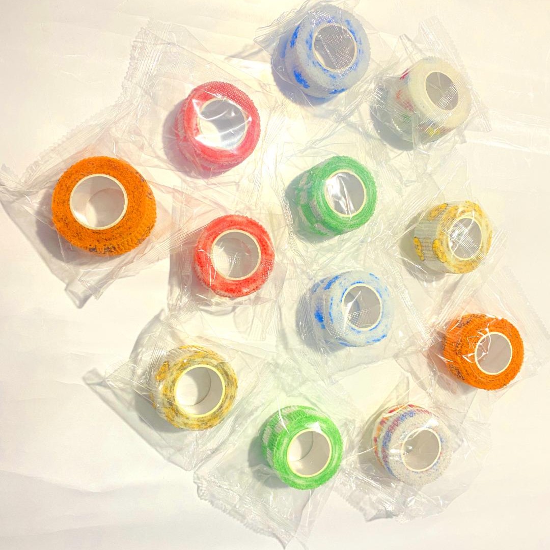 【款式随机】爱阁十字绣护指绷带高颜值手工绣工具防磨手防茧方便X