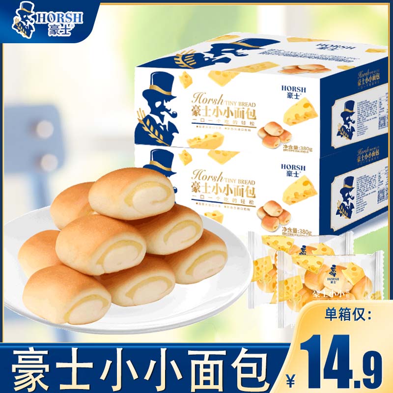 豪士小小面包380g