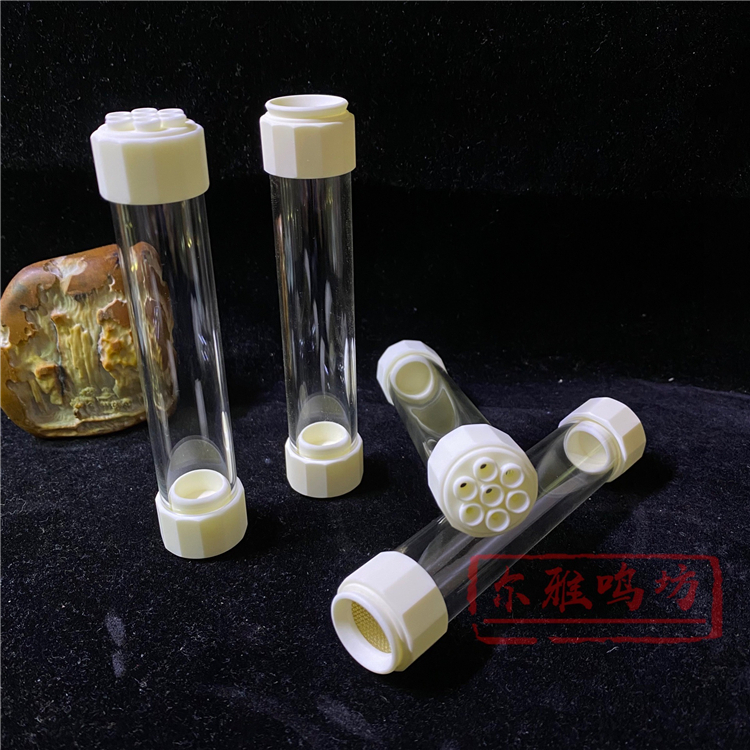 海派小吕黄蛉筒12边老密胺料独眼七孔款黄蛉罐
