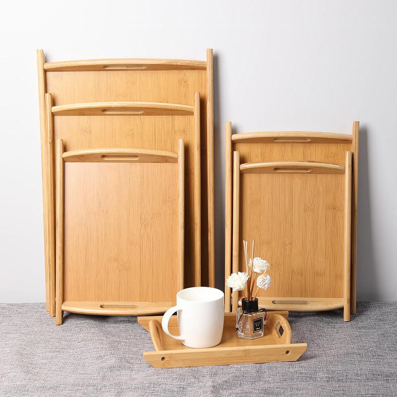 日式竹制托盘甜品盘长方形竹盘子竹质托盘茶盘烧烤盘水杯盘收纳盘