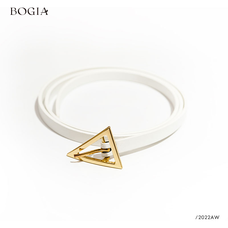 BOGIA【节日优选】百搭韩版三角形简约腰带（103cm）YYI7213657