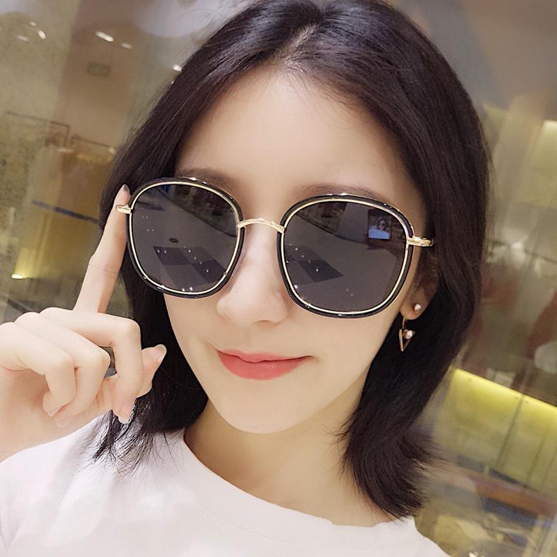 太阳镜女韩版网红遮阳眼镜女时尚防紫外线偏光墨镜女