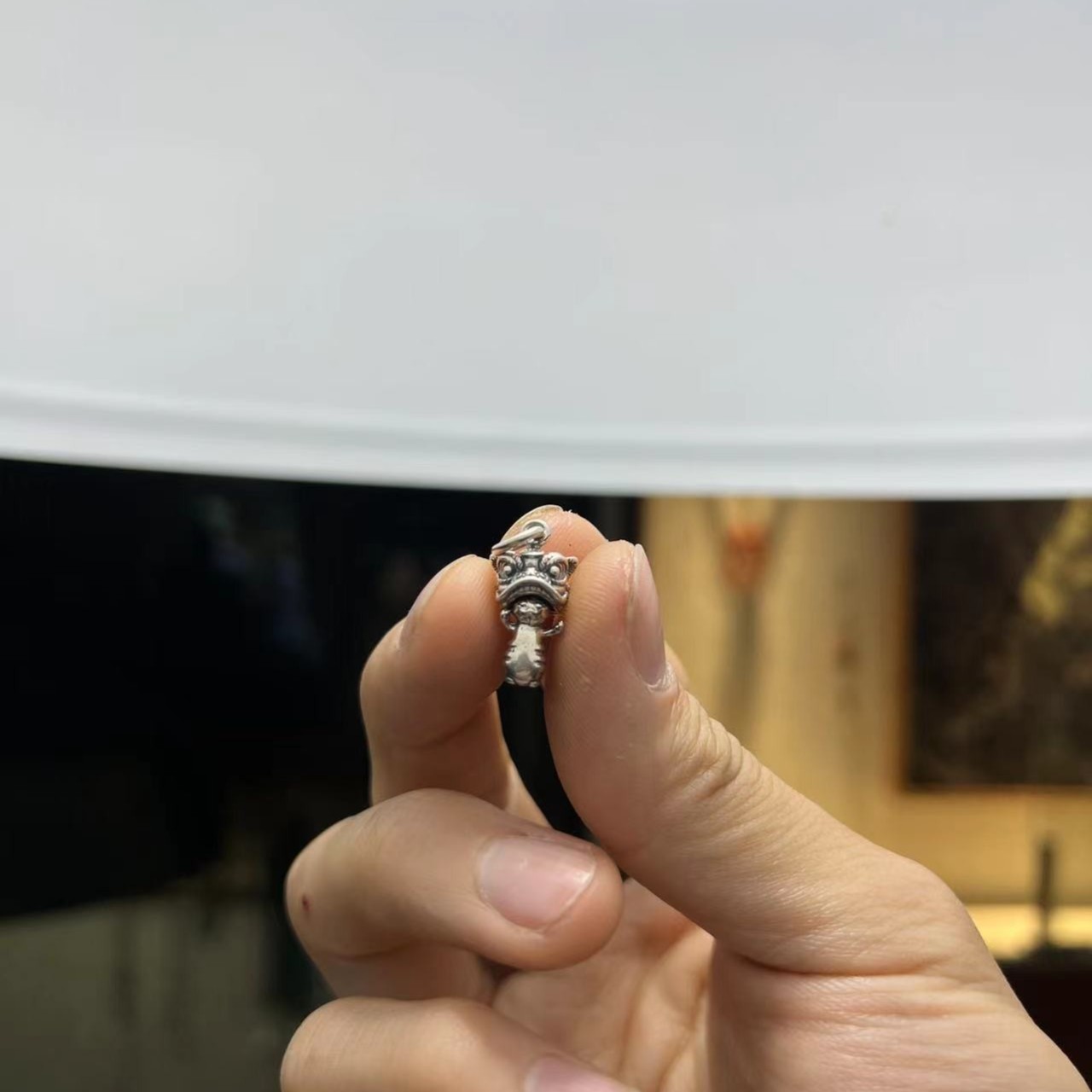 925银银制品 S925银吊坠，做侧挂，吊坠，一个3.33克