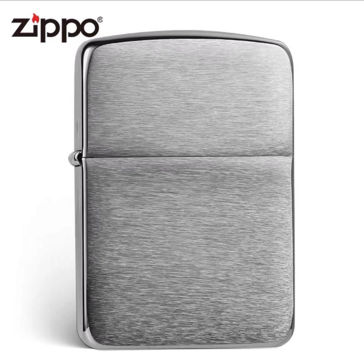 ZIPPO/之宝打火机/美版原版-24485-1941-镀铬拉丝光板-简约MBJ1