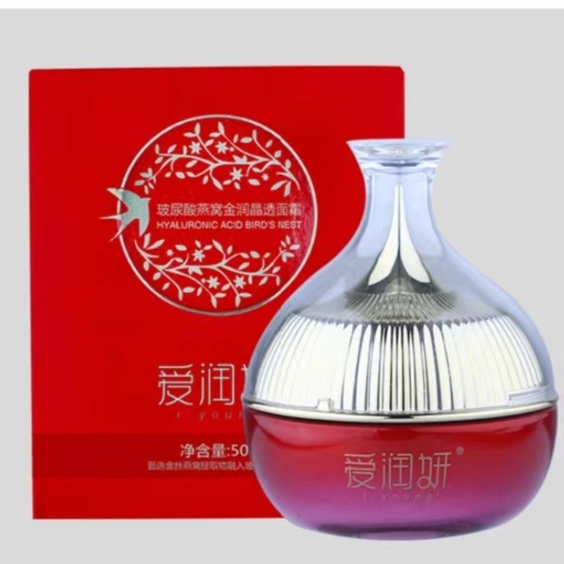 i-young/爱润妍爱润妍玻尿酸燕窝金润晶透面霜50g