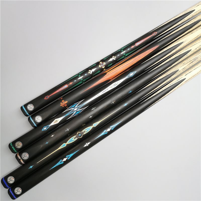 南匠球杆-精雕细琢-完美演绎台球杆斯诺克中式白蜡木打感