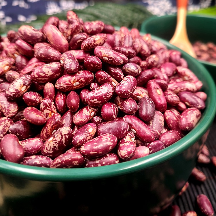 正宗东北紫花芸豆 黑龙江特产饱满芸豆红扁花饭豆大碴粥焖饭2/5斤