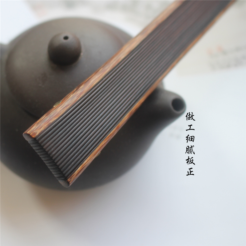 浙派沈汝峰代表作低钉明燕大骨红棕小骨缅甸乌木95寸16方2.0排口