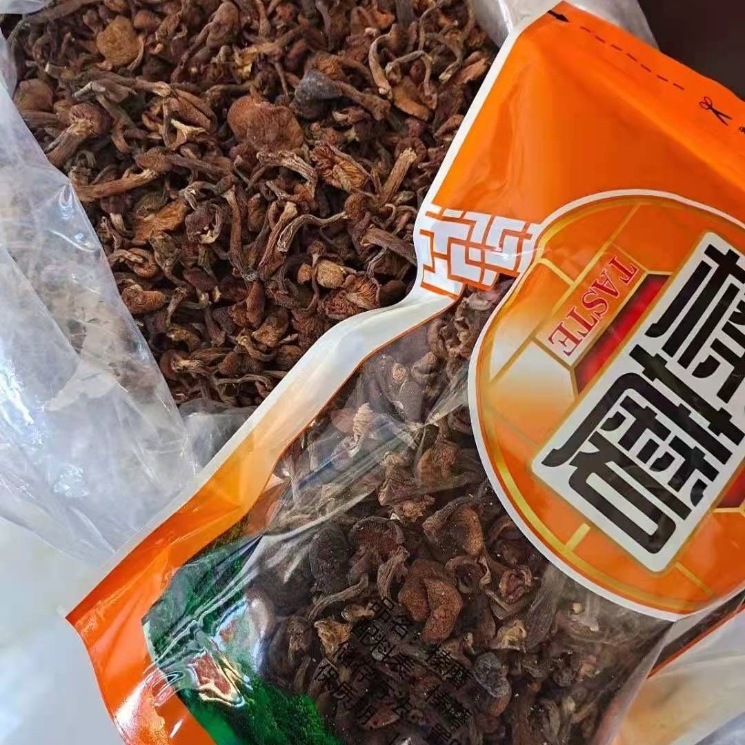 吉林白山市抚松县东北榛蘑，种类：榛蘑（蘑菇），500g（一袋）