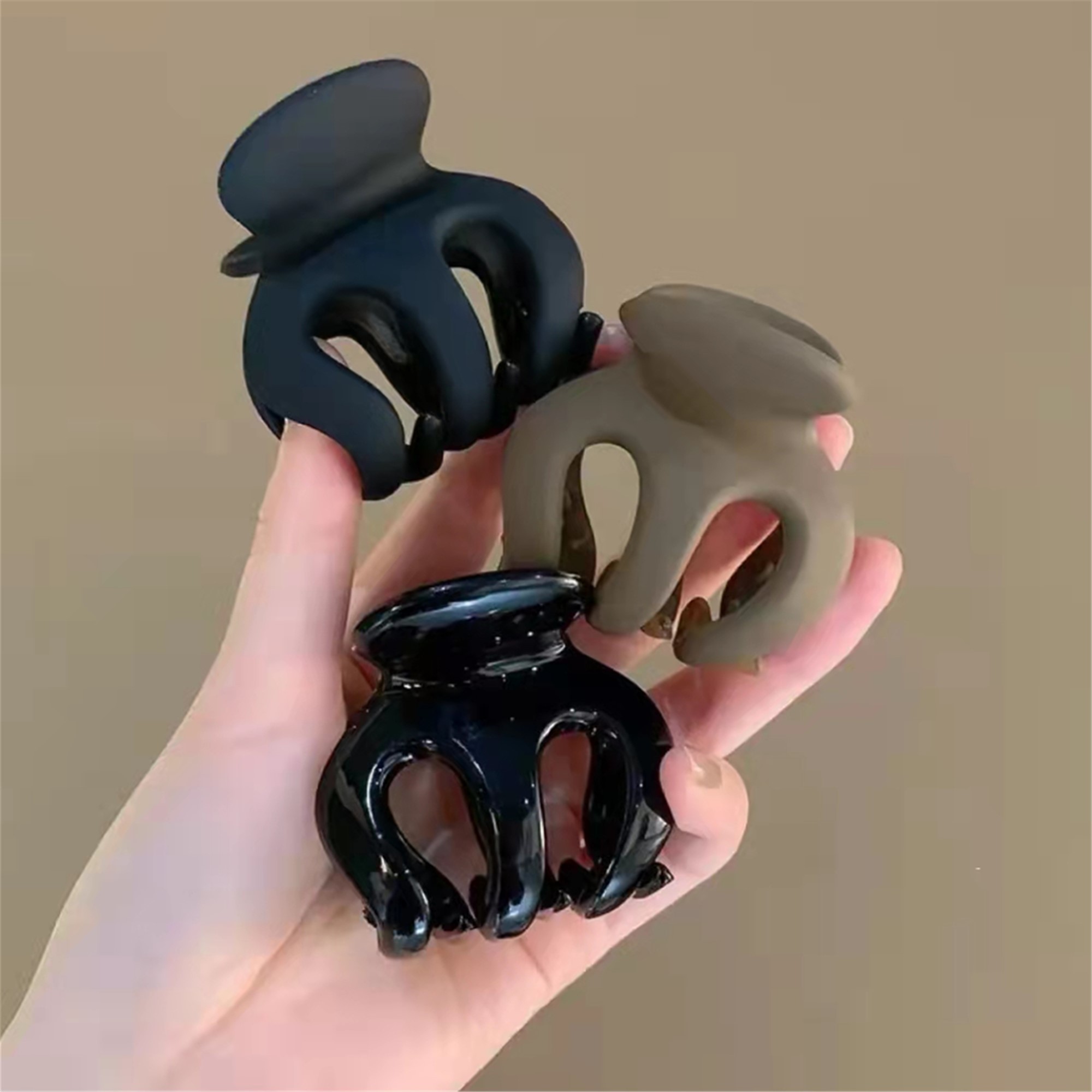 高马尾八爪鱼南瓜抓夹固定神器防塌发夹简约时尚扎头发通用