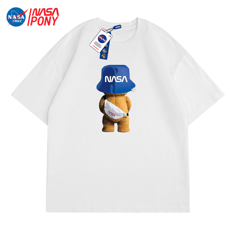 【万象撤柜】NASA线上联名夏季情侣重磅休闲潮牌短袖【成吉优选】
