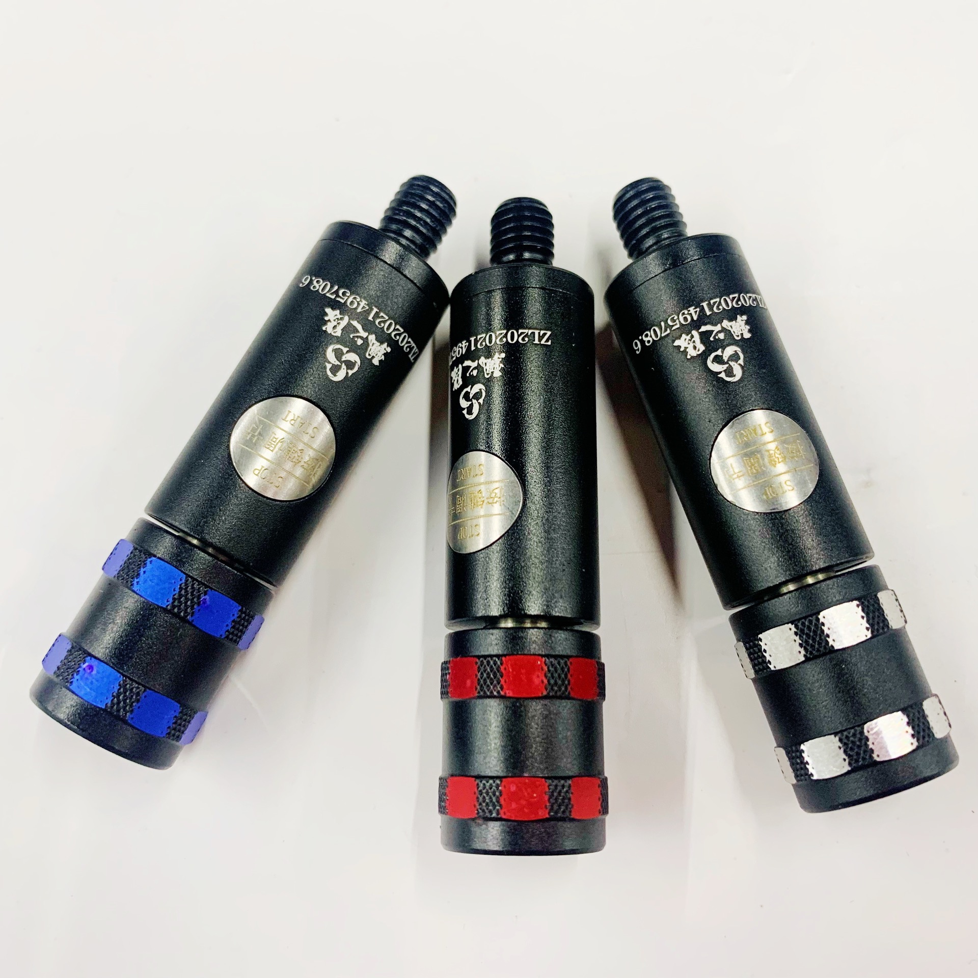 按键式抄网杆防转头快拆头