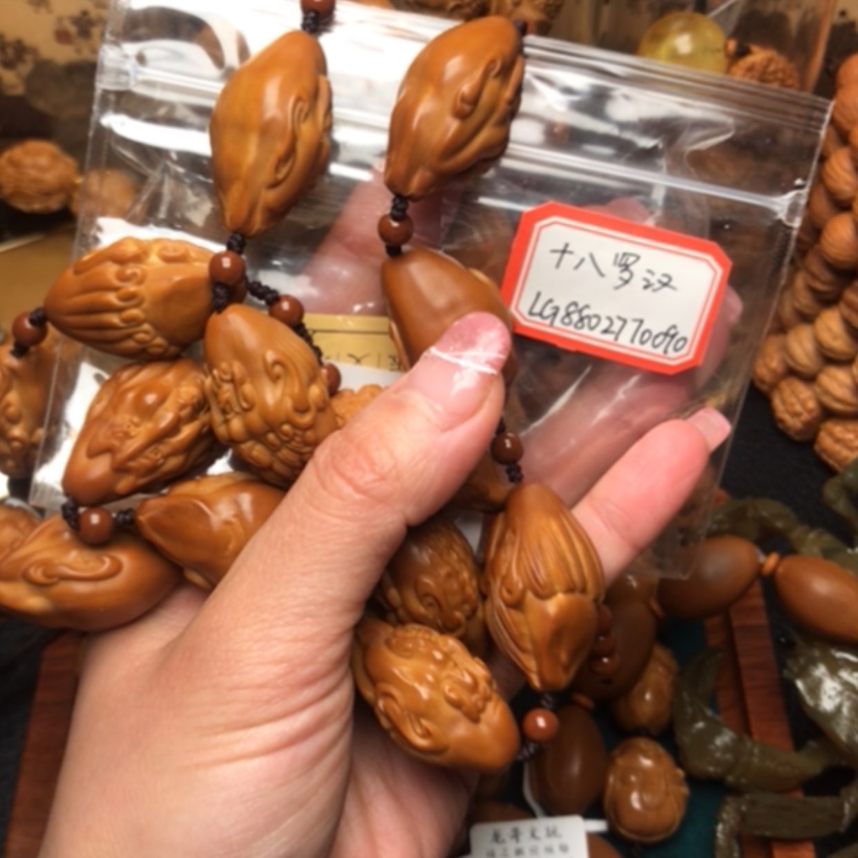 【闪购商品】橄榄核手串夜*