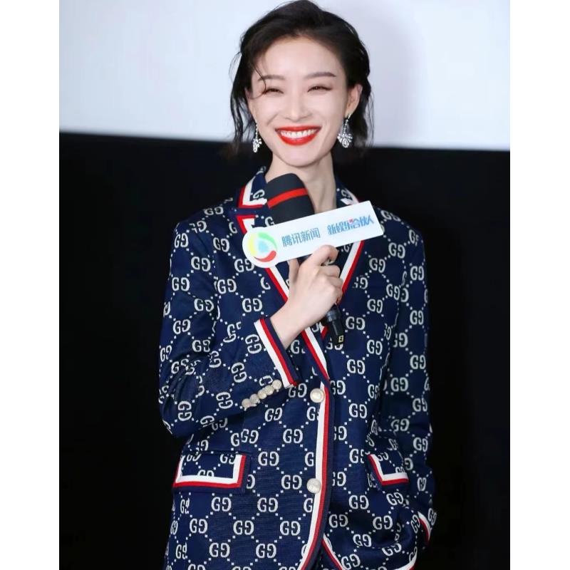 95新 GUCCI/古驰 二零七九九 棉 老花西服外套 xs码