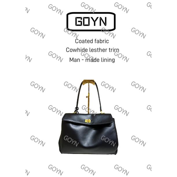 GOYN手工真皮女包八托特包小号0089-1