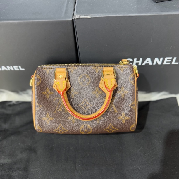 99新 LouisVuitton/路易威登 经典老花speedy nano 